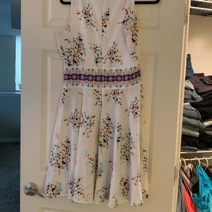 Eve Mendas Purple Summer Dress